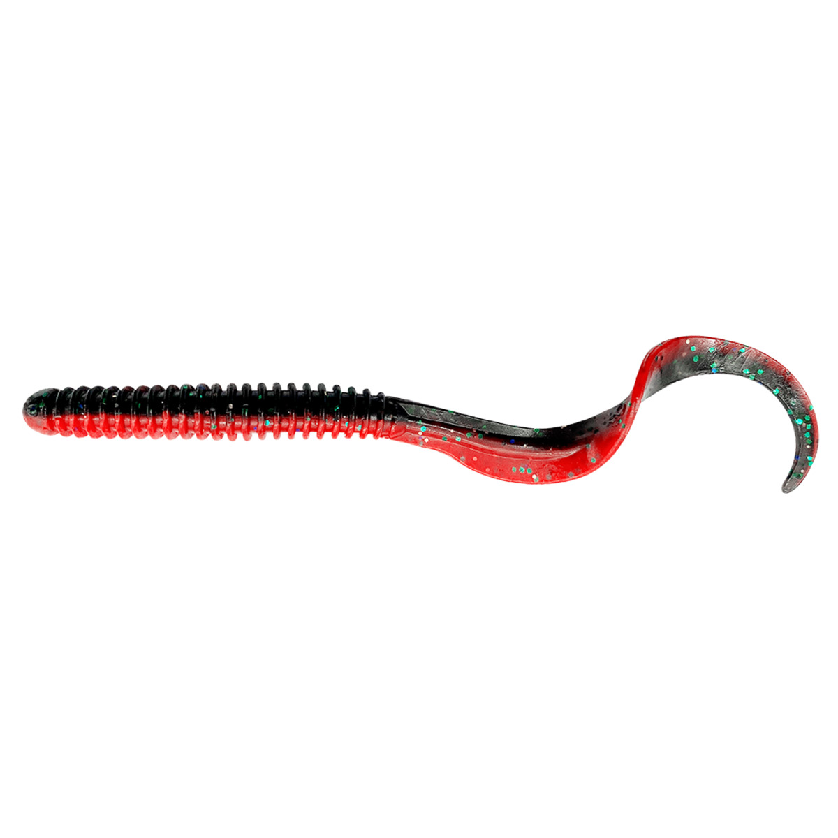 Savage Gear Rib Worm 9cm 3g - RED N BLACK