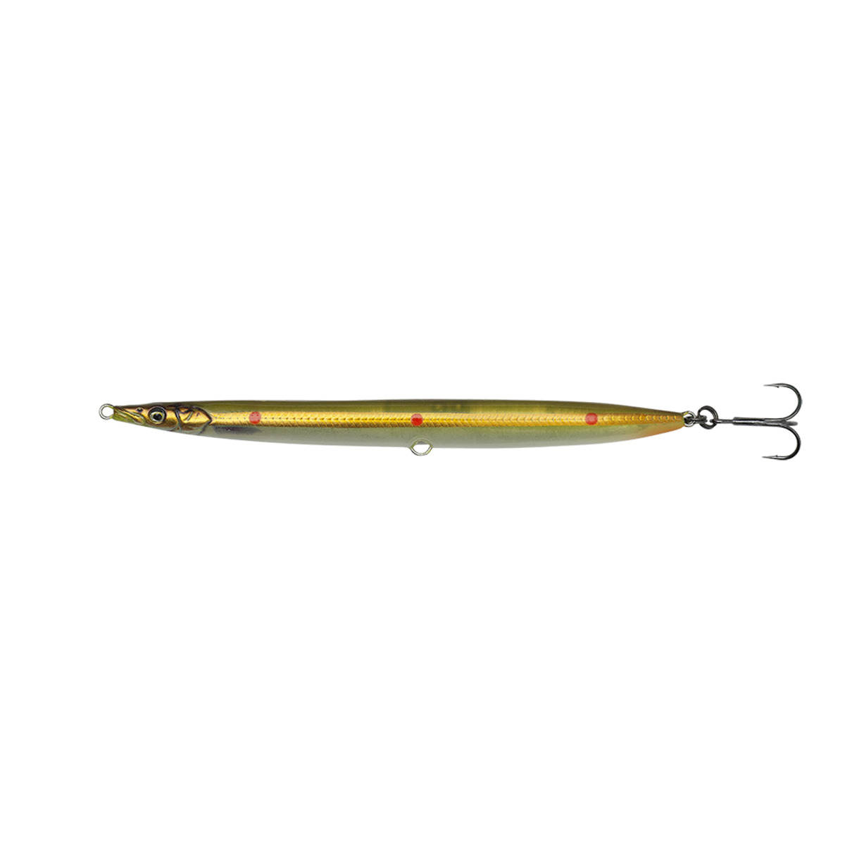 Savage Gear Sandeel Pencil 12.5cm 19g Sinking - MOTOROIL COPPER RED DOTS U