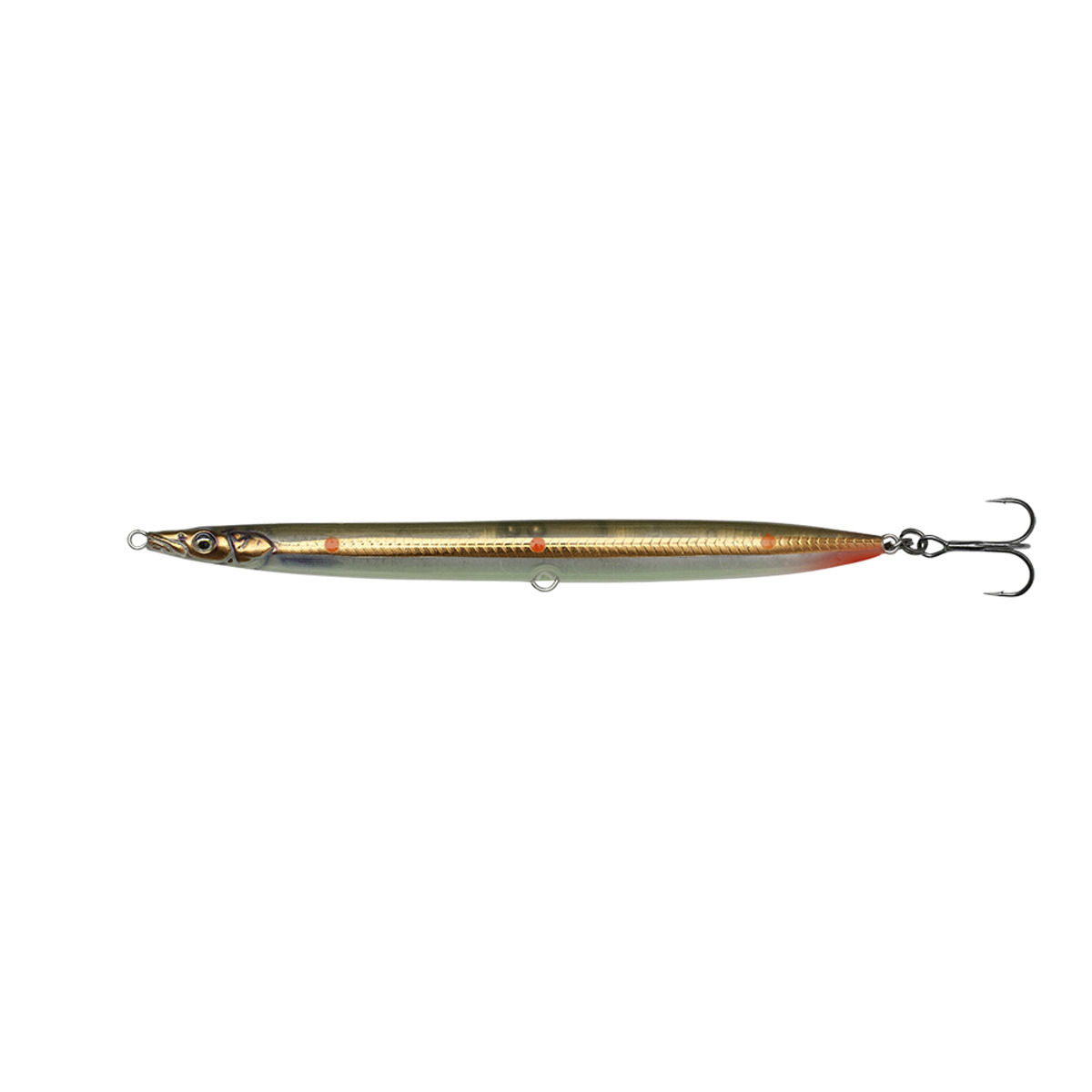 Savage Gear Sandeel Pencil 12.5cm 19g Sinking - SANDEEL COPPER ORANGE DOTS