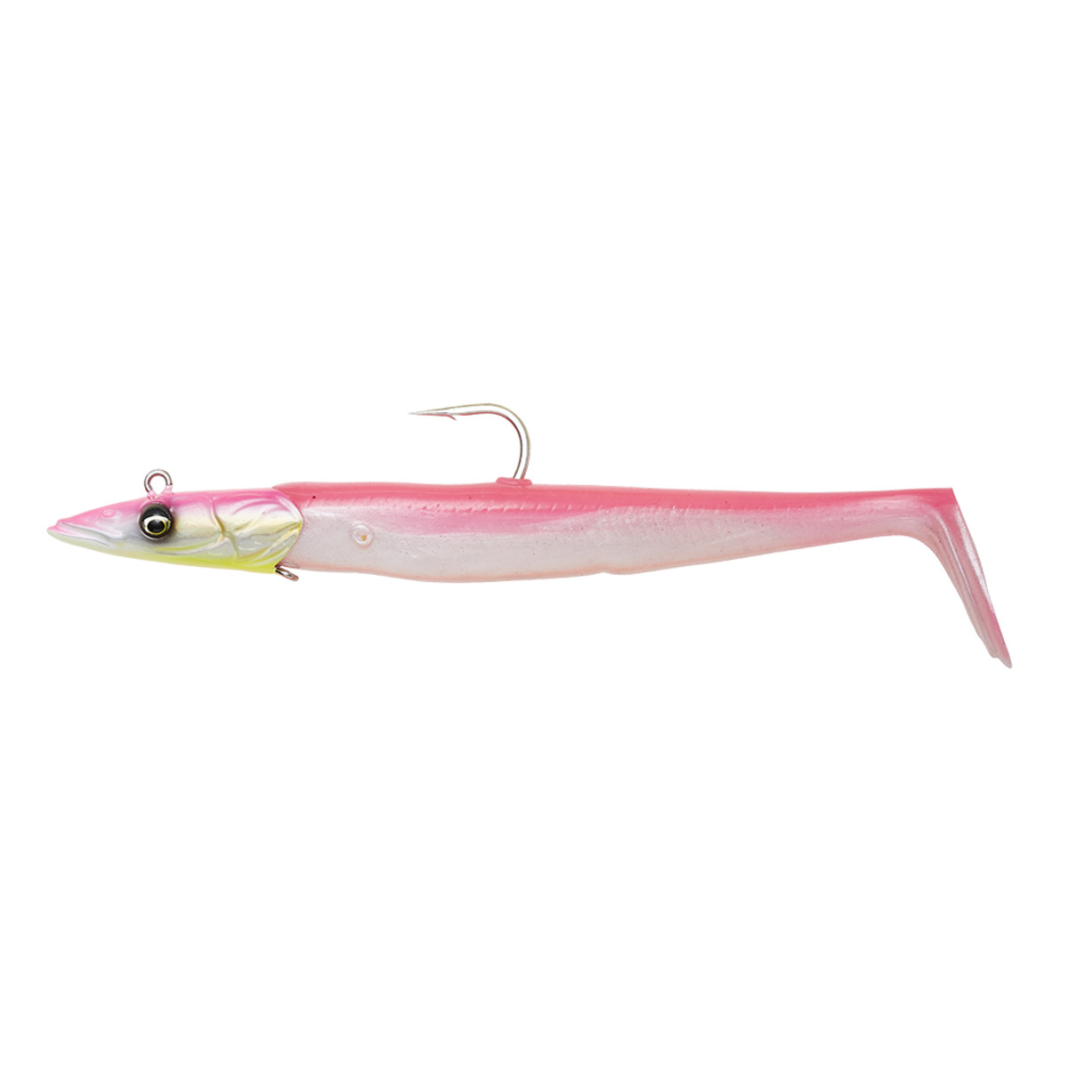 Savage Gear Sandeel V2 15.5cm 46g Sinking - PINK PEARL SILVER 2+1