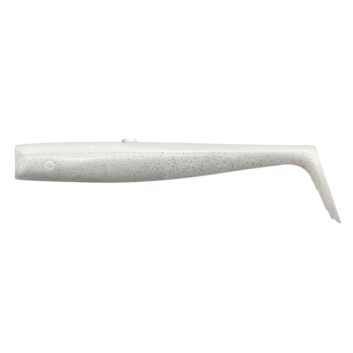 Savage Gear Sandeel V2 Tail125 12.5cm 15g - WHITE PEARL SILVER