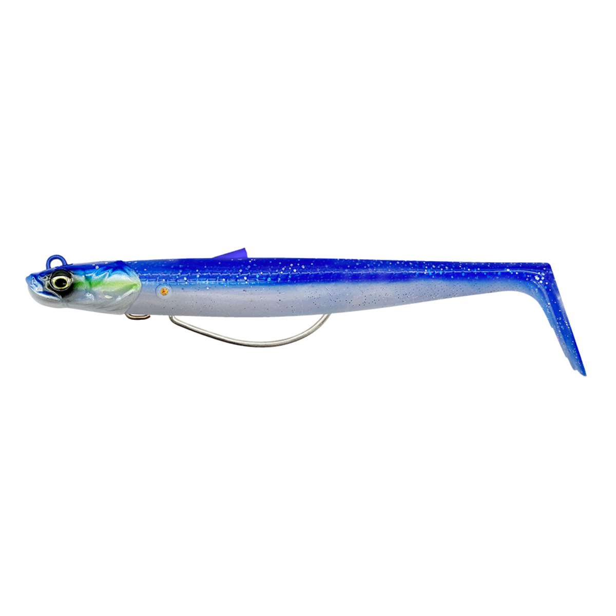 Savage Gear Sandeel V2 Wl 11.5cm 22g Sinking - BLUE PEARL SILVER 2+1