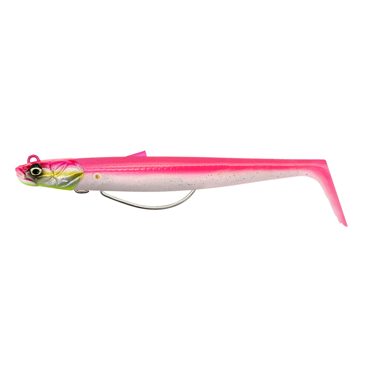 Savage Gear Sandeel V2 Wl 11.5cm 22g Sinking - PINK PEARL SILVER 2+1