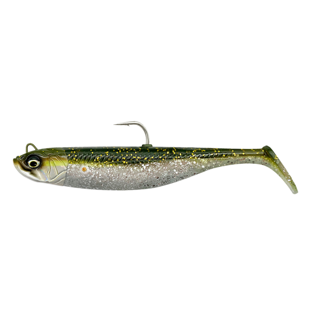 Savage Gear Savage Minnow 10cm 20g Sinking - GREEN SILVER