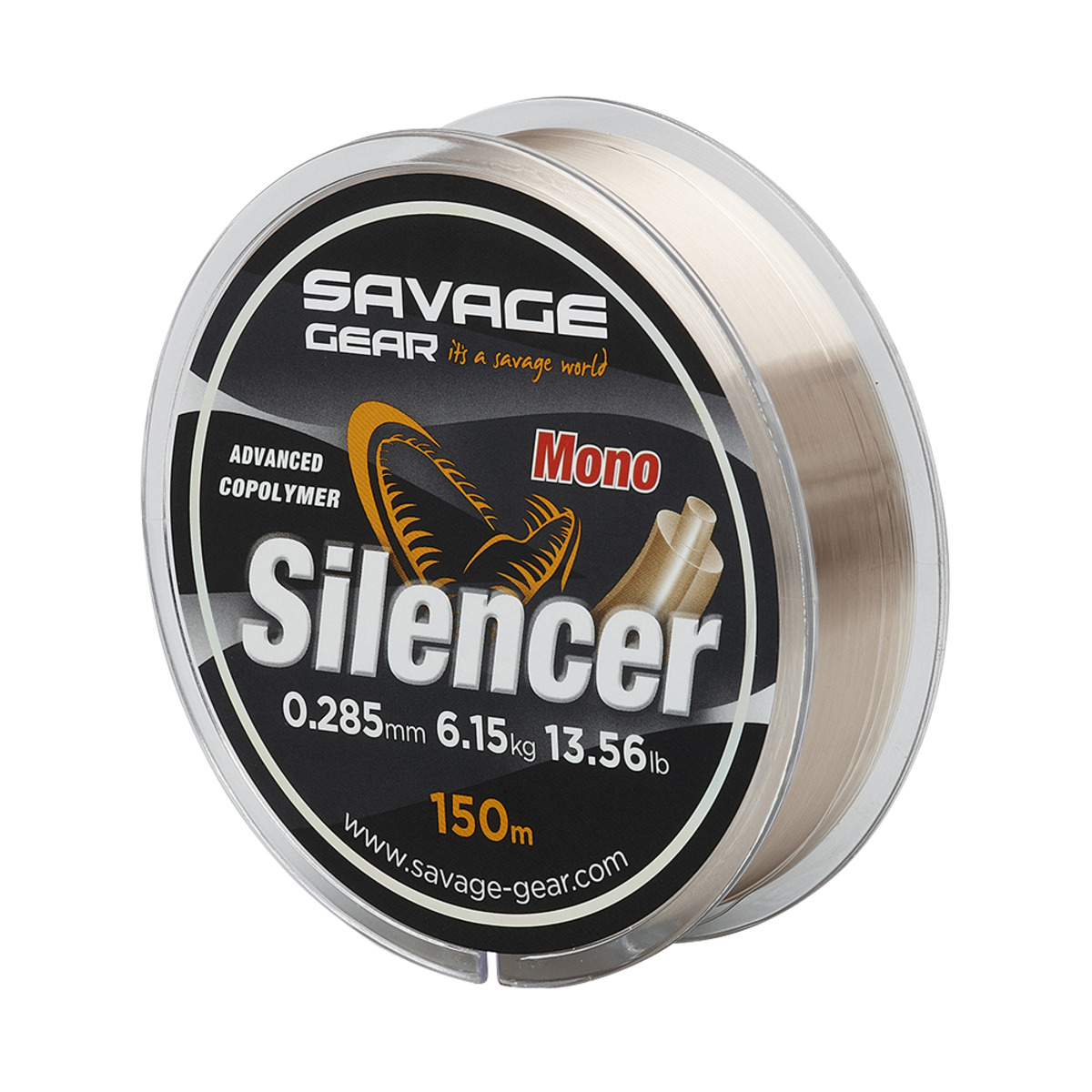 Savage Gear Silencer Mono 150m - 0.18MM 2.69KG 5.93LB FADE
