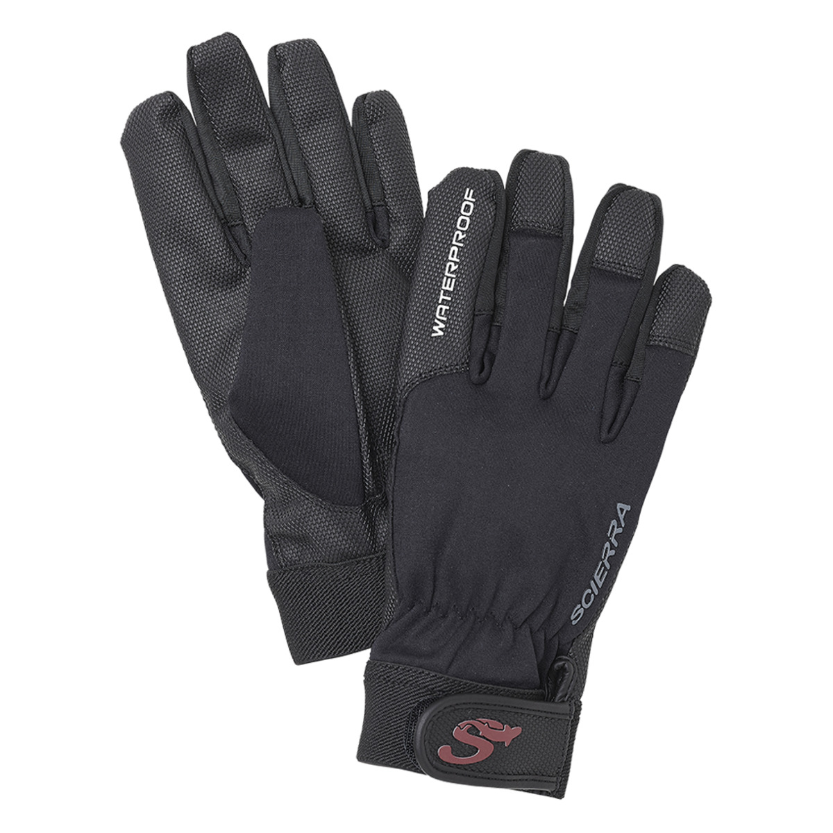 Scierra Waterproof Fishing Glove - L BLACK