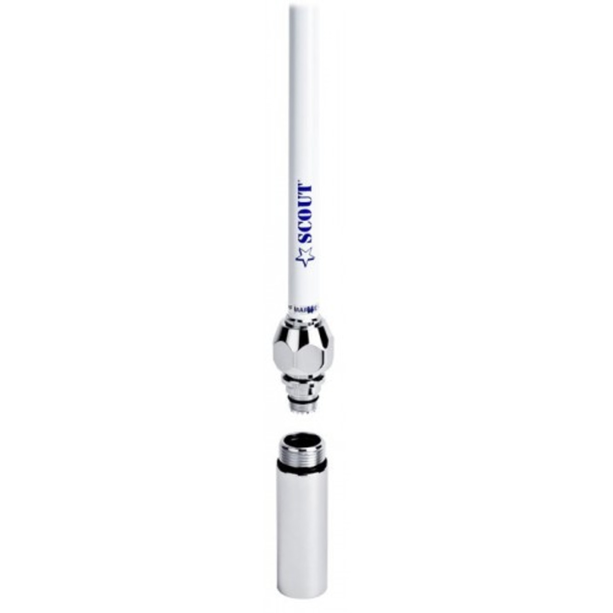 Scout Telecommunications Antenne Vhf Scout 150 cm - COULEUR BLANCHE