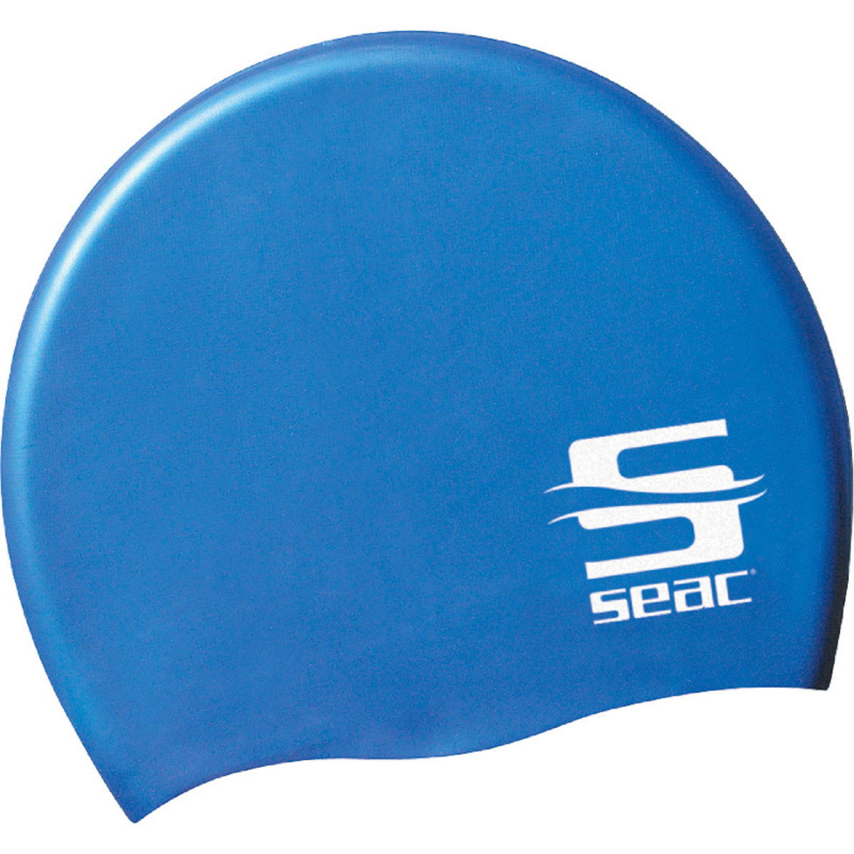 Seac Swimming Cap Silicone - Blu Singola