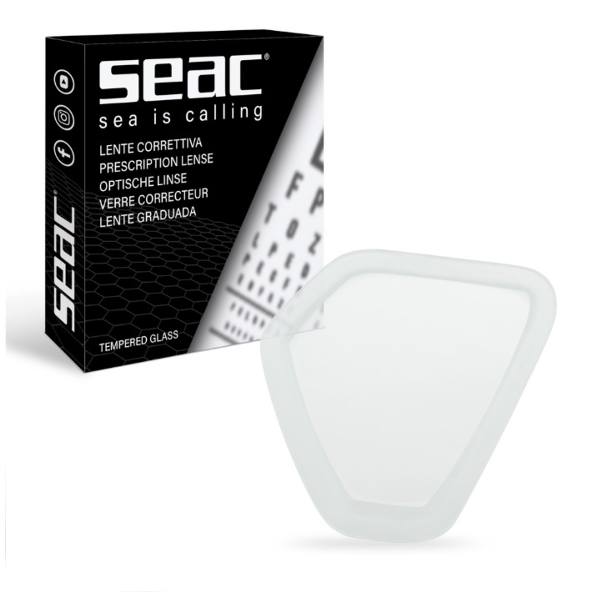 Seac Right Lens X Eagle - -1,5 D.