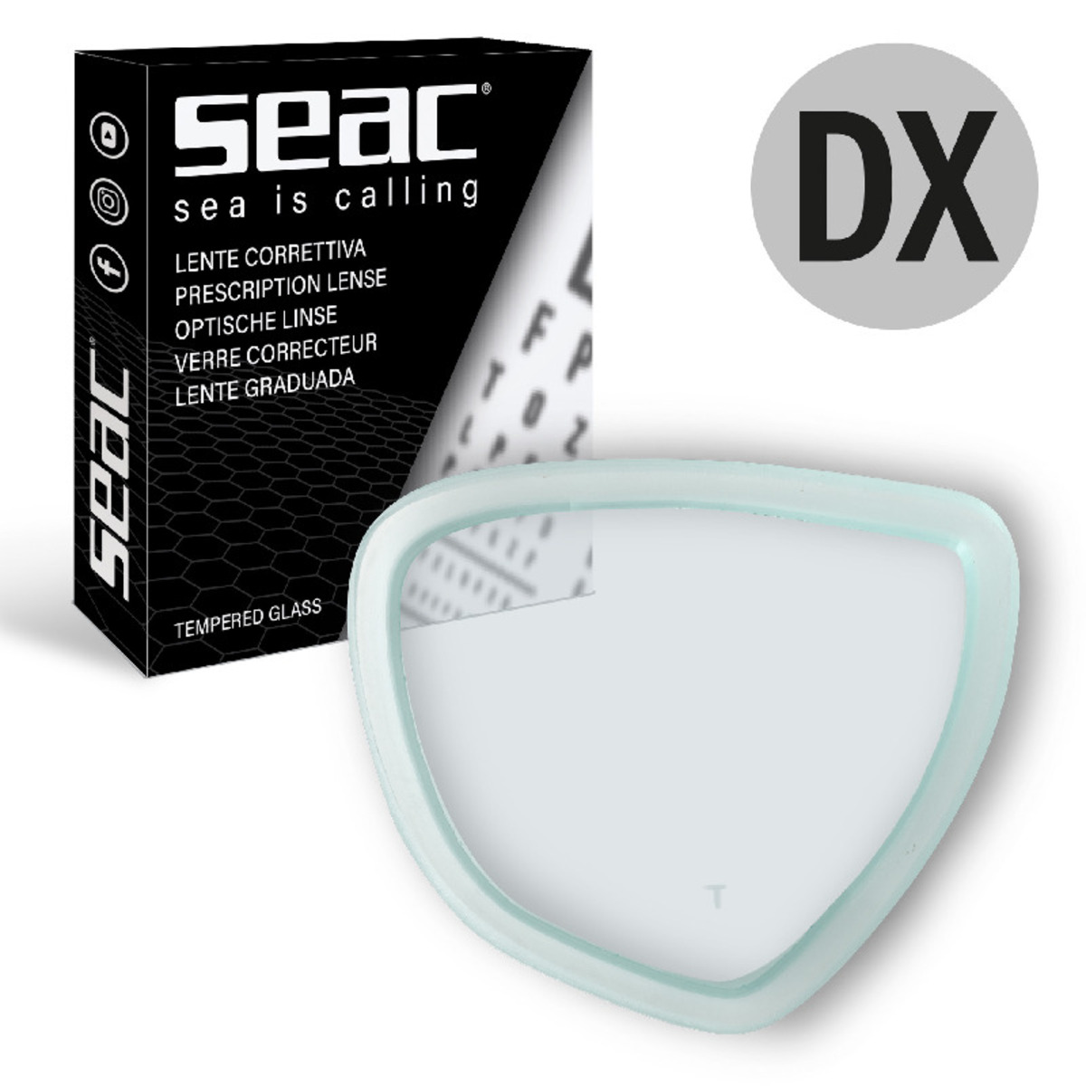 Seac Right Focus X One - -1,0 D.