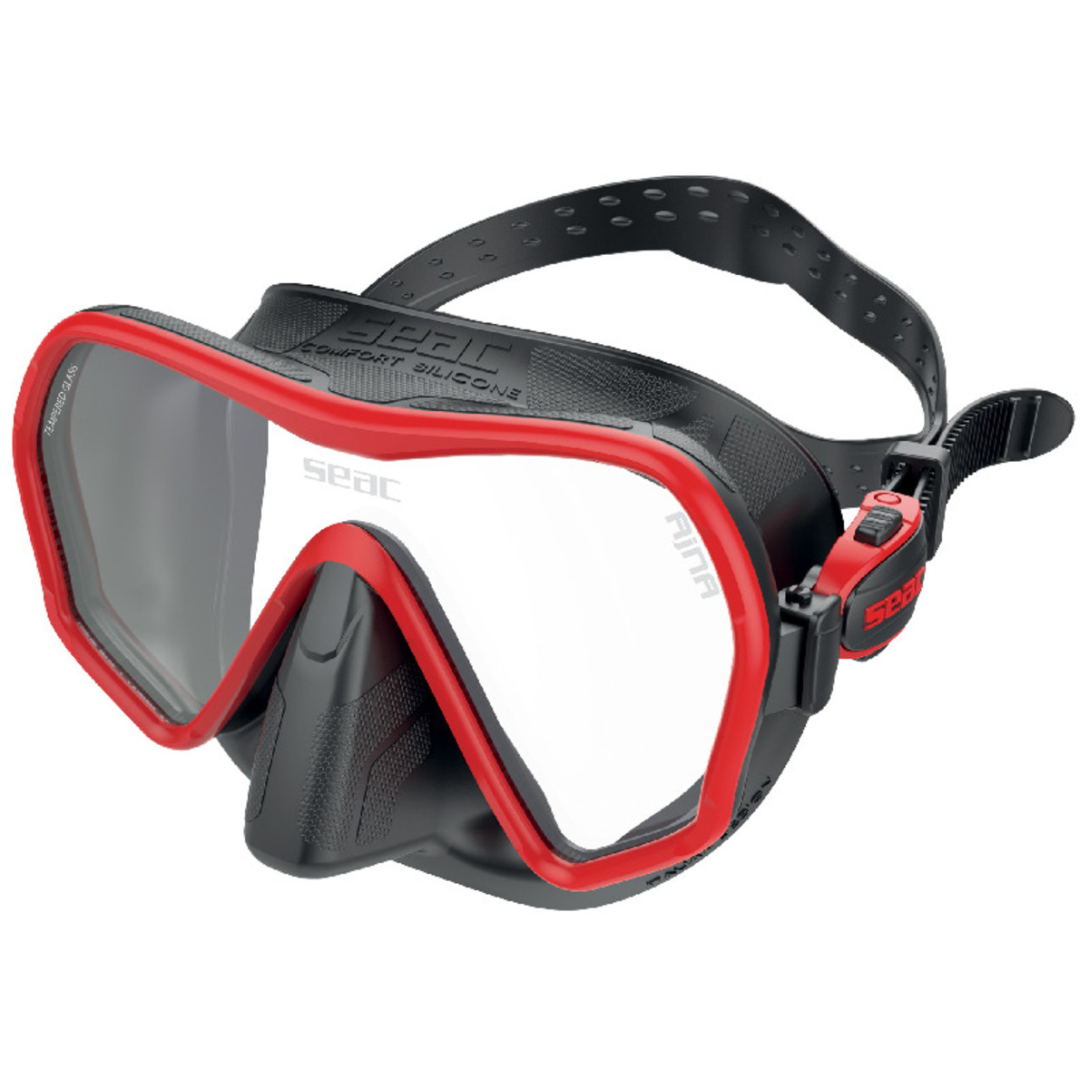 Seac Mask Ajna - S-Bl Rosso