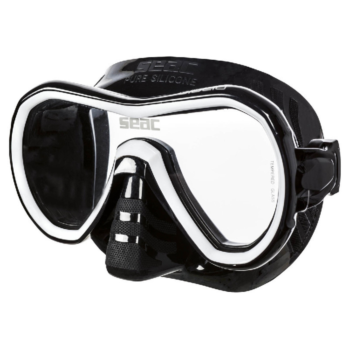 Seac Elba Mask - S-Bl Nero-Bianco