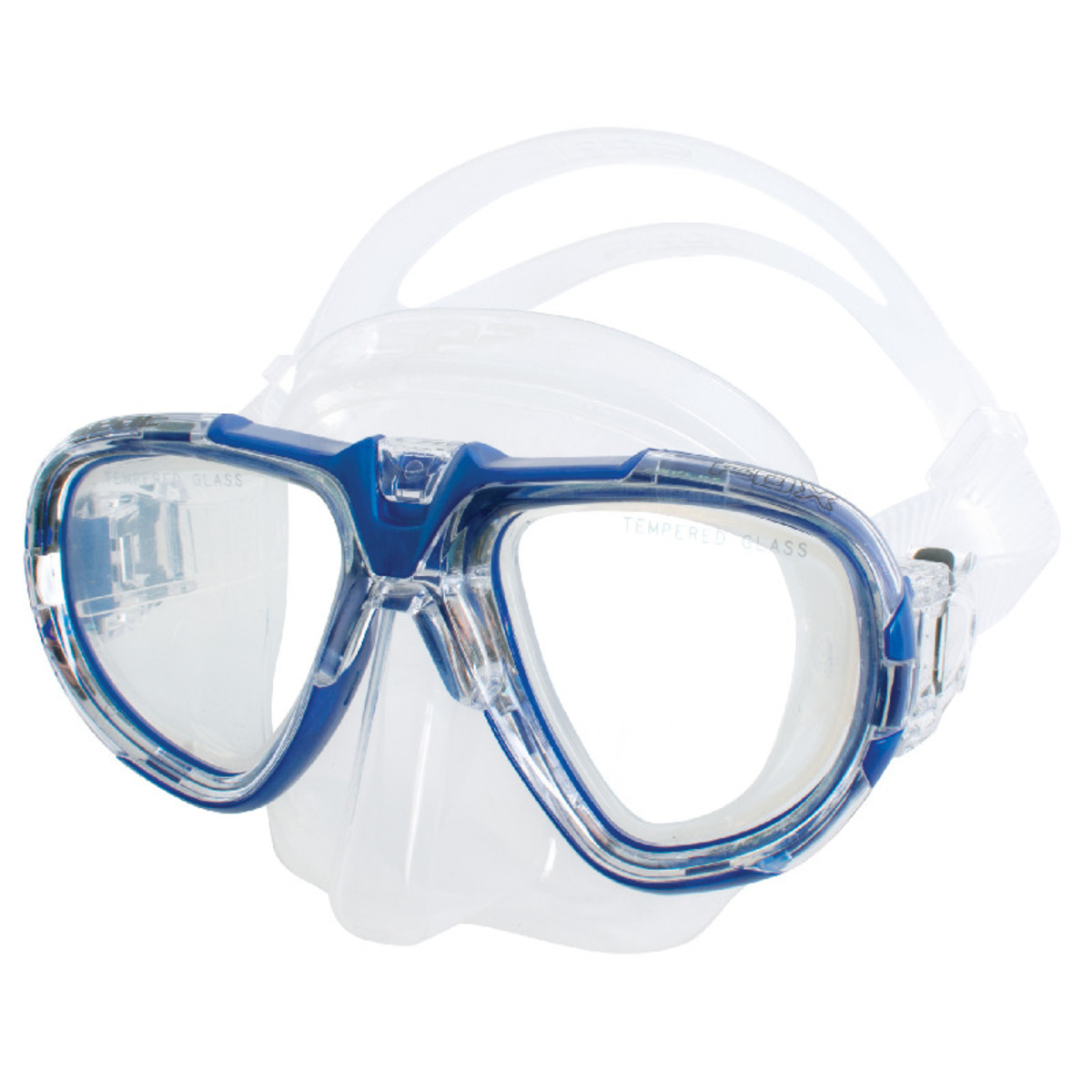 Seac Fox Mask - S-Kl Blu Metal