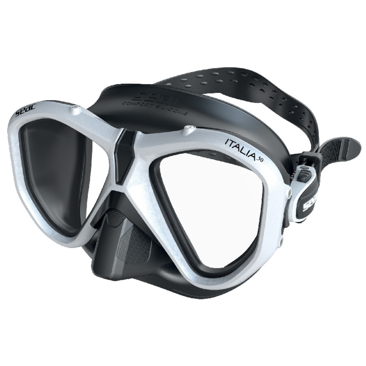 Seac Masque Italy 50 - S-Bl Bianco Metal