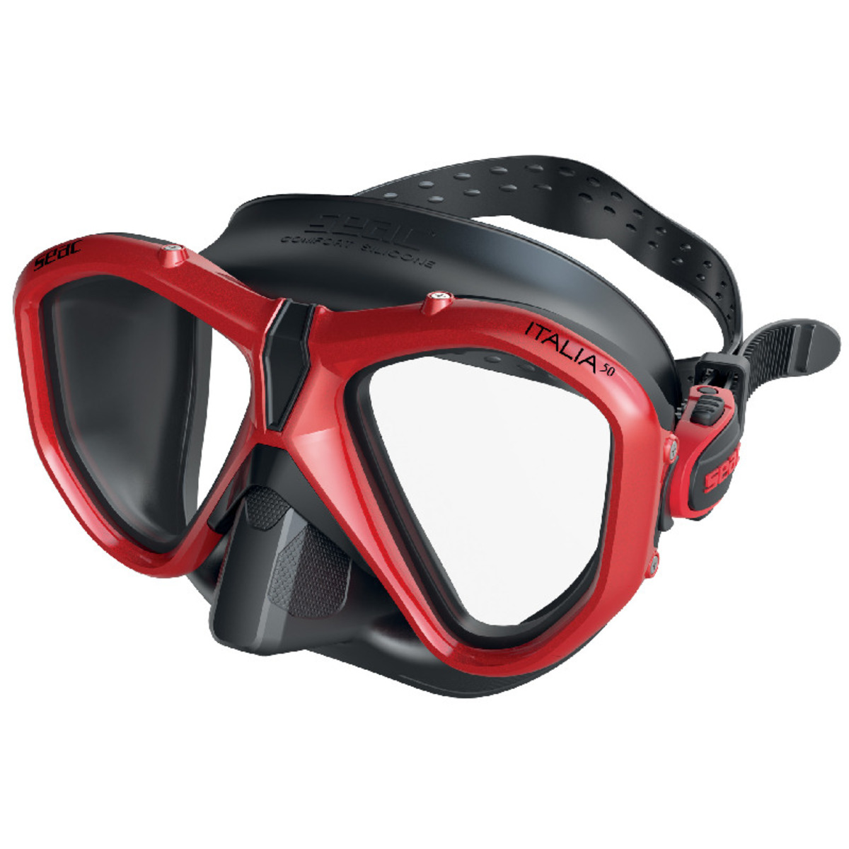 Seac Masque Italy 50 - S-Bl Rosso Metal