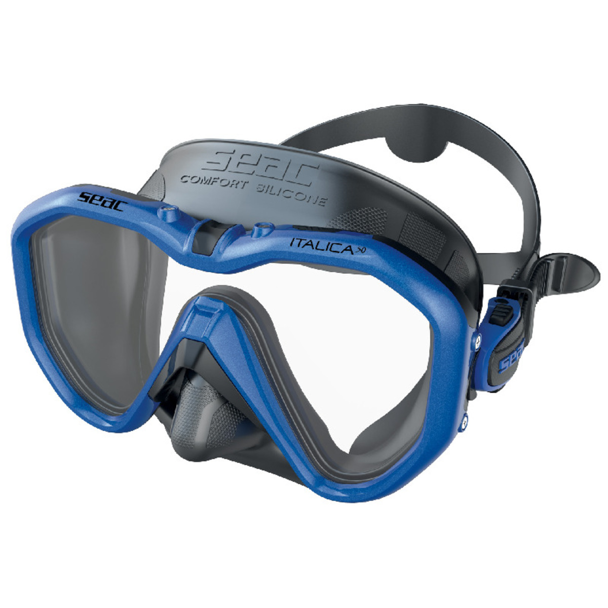 Seac Mask Italica 50 Asian Fit - S-Bl Blu Metal