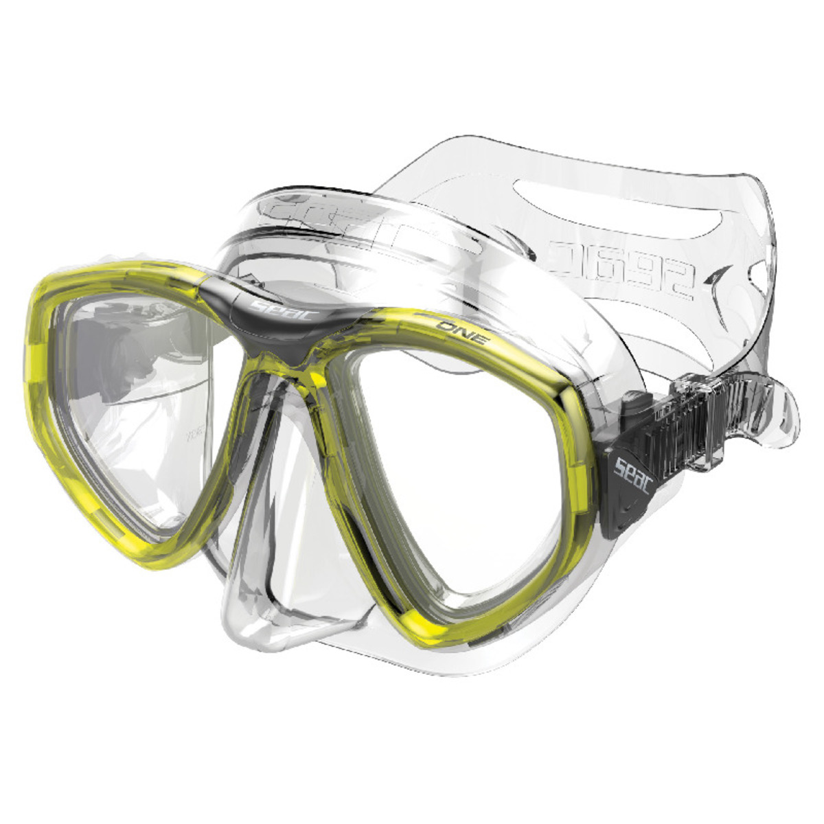 Seac Mask One - S-Kl Giallo