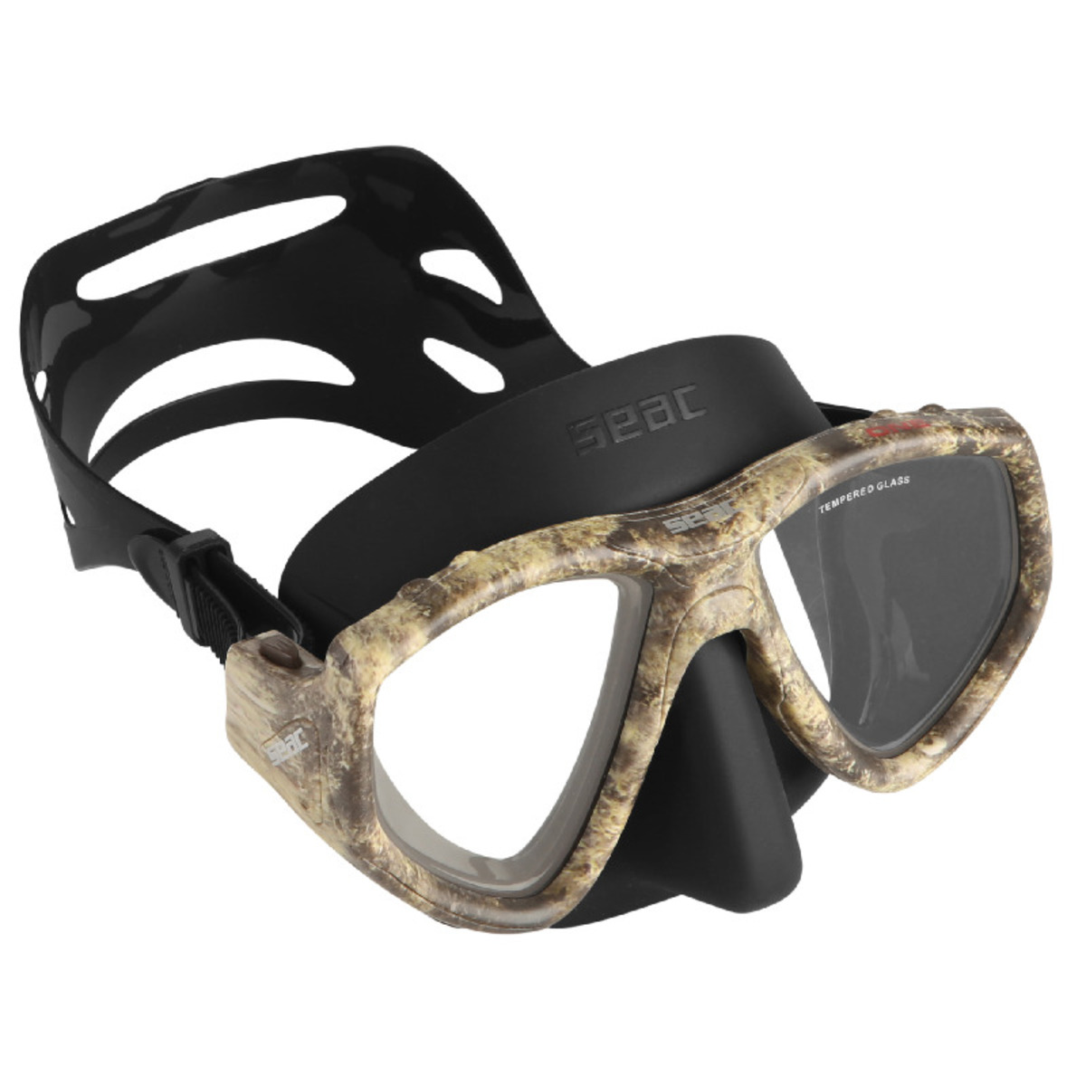 Seac Mask One - S-Blk Camo Black