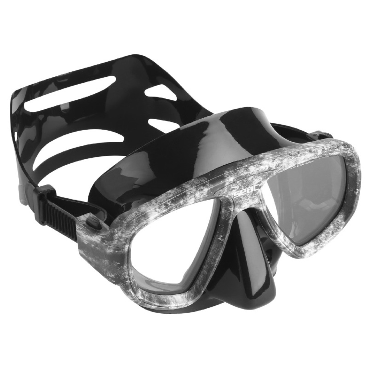 Seac Mask One - Sblk Evo Camo Grey