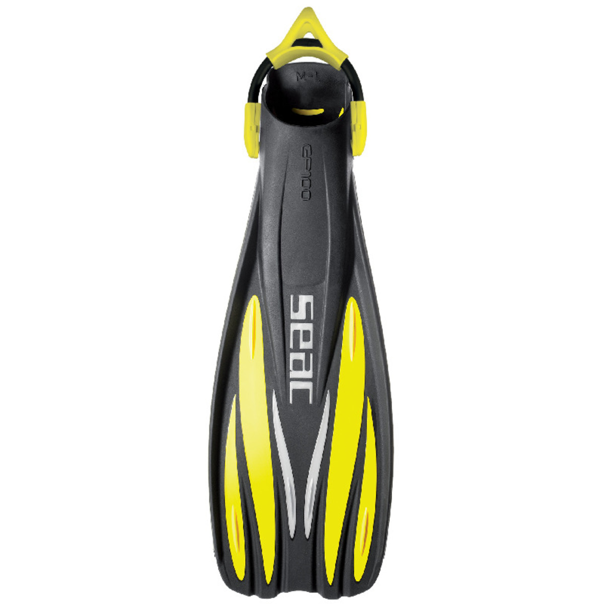 Seac Pinne Gp100 Sling Strap Giallo - Giallo S-M