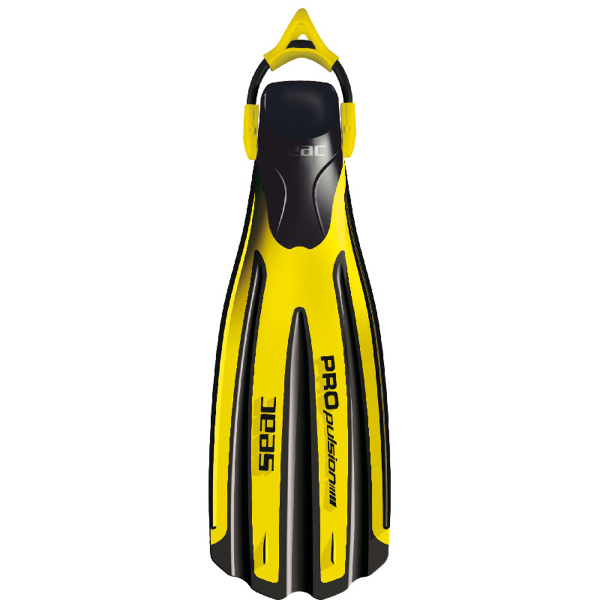 Seac Propulsion Sling Strap Fins - Giallo S-M