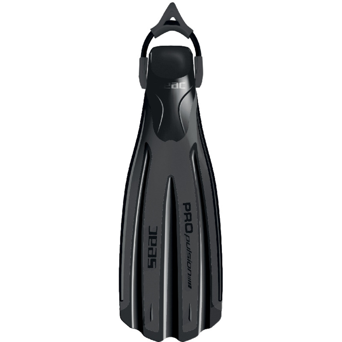 Seac Propulsion Sling Strap Fins - Nero L-Xl