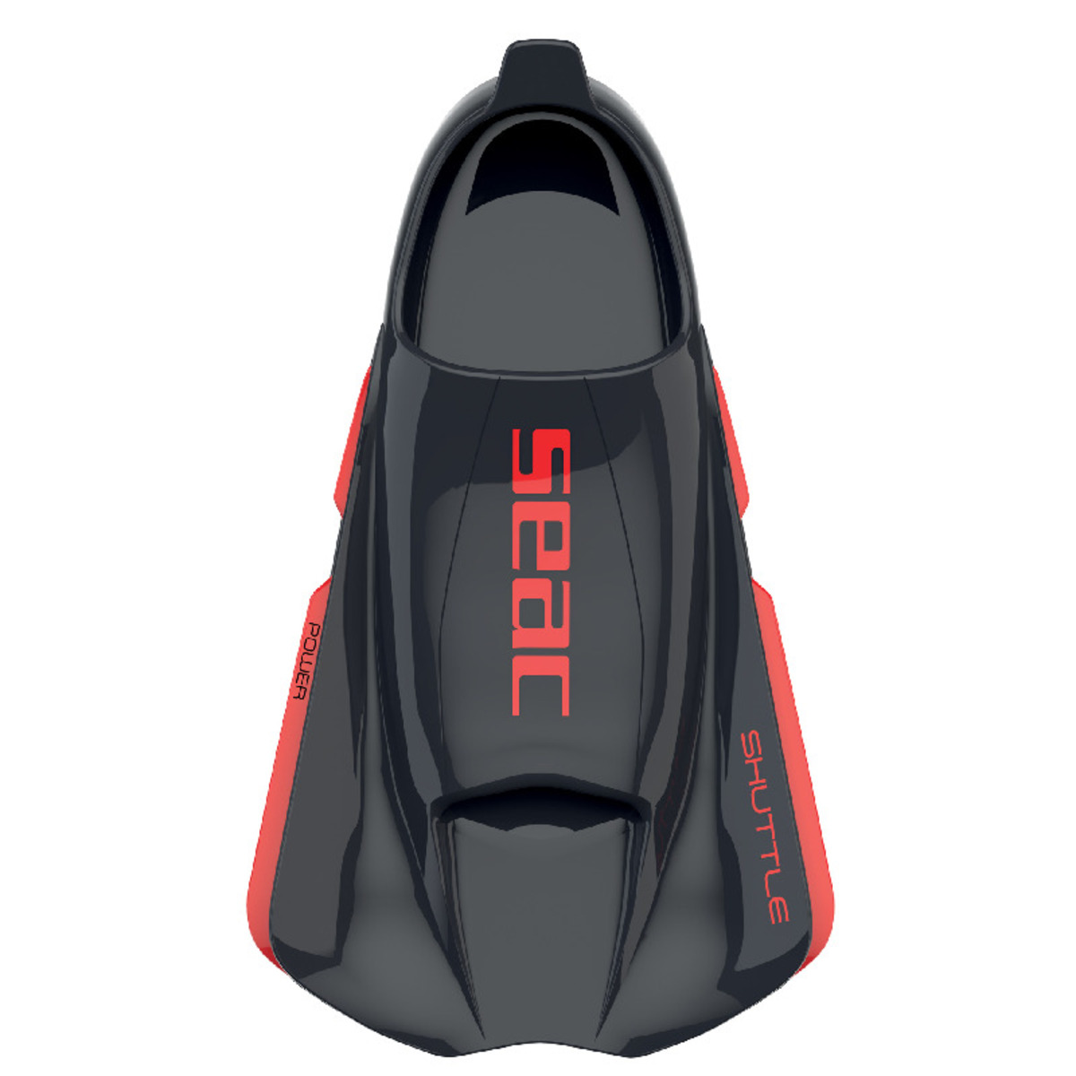 Seac Fins Shuttle Power - Nero-Rosso 34-35