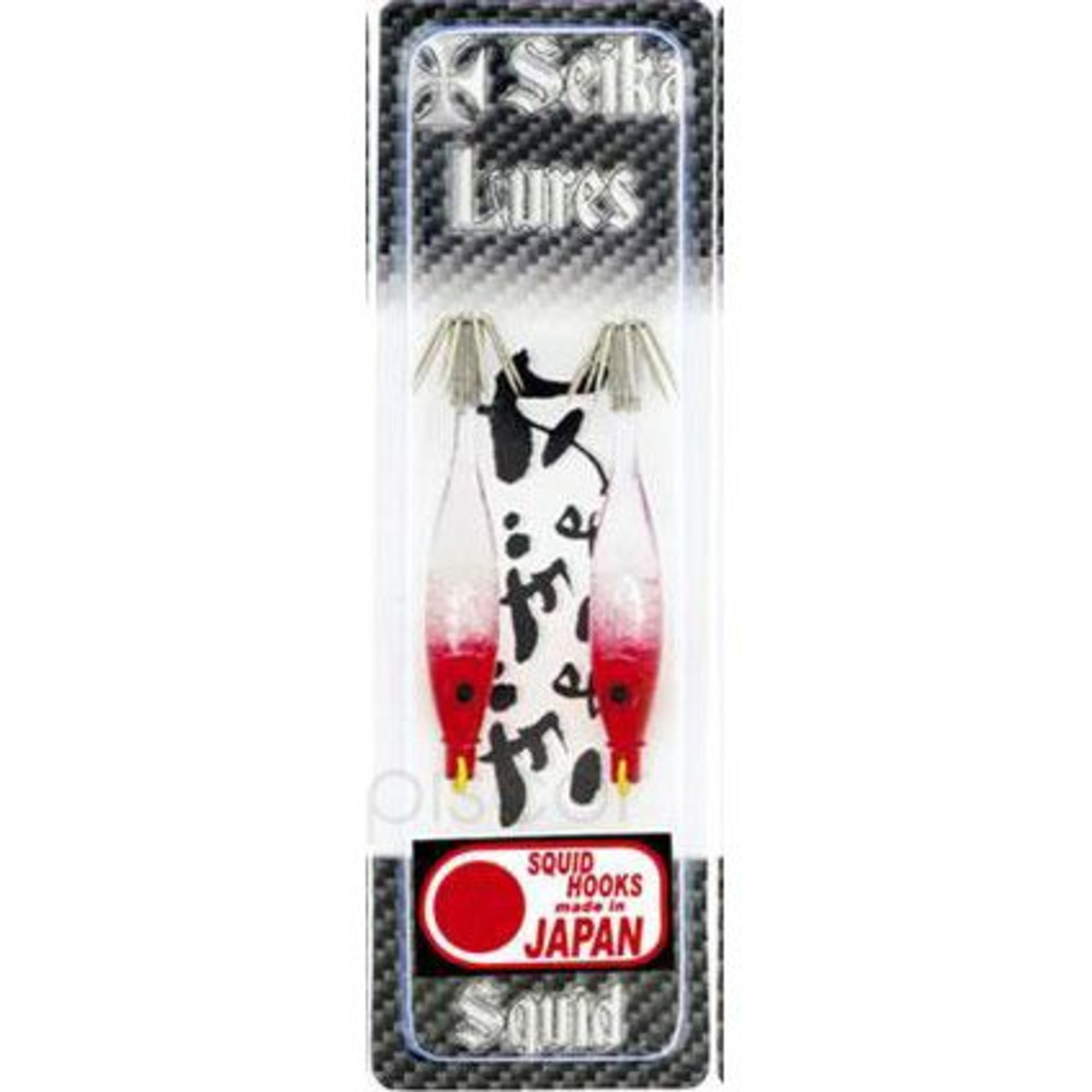 Seika Mini Squid Trasparent - 02 -  Rouge-Blanc         