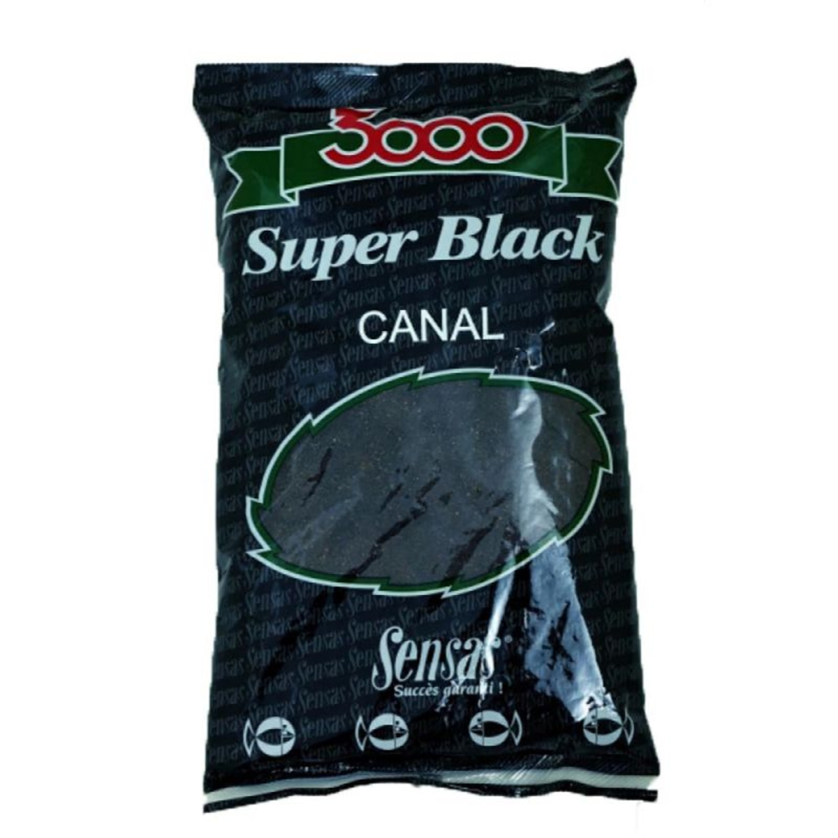 Sensas 3000 Super Black Canal - 1 kg