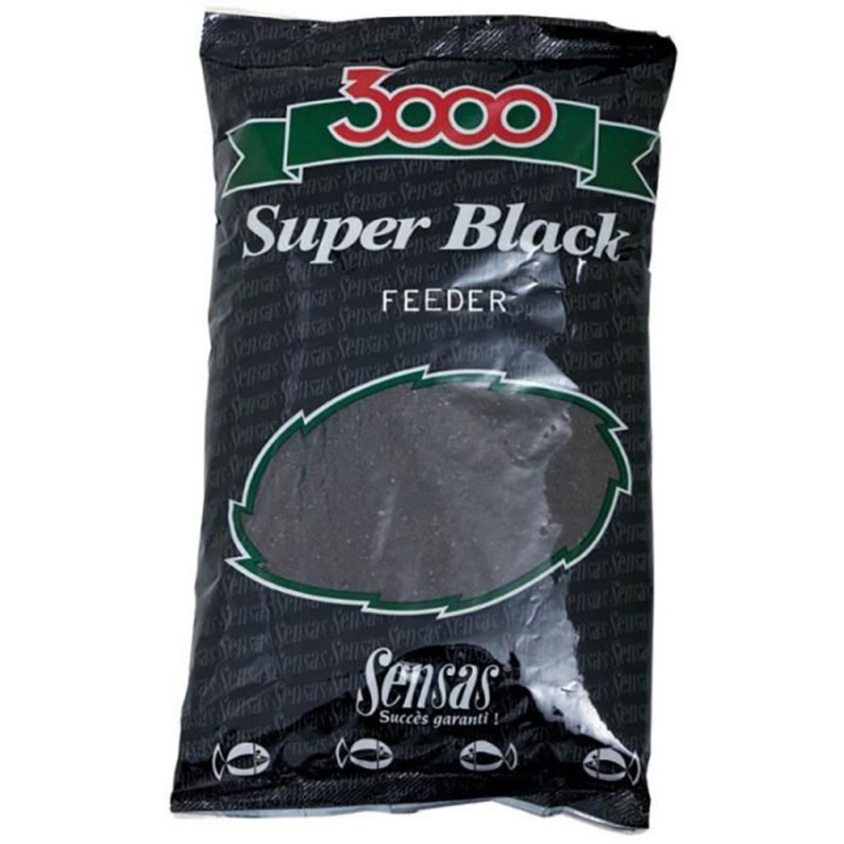 Sensas 3000 Super Black Feeder - 1 kg