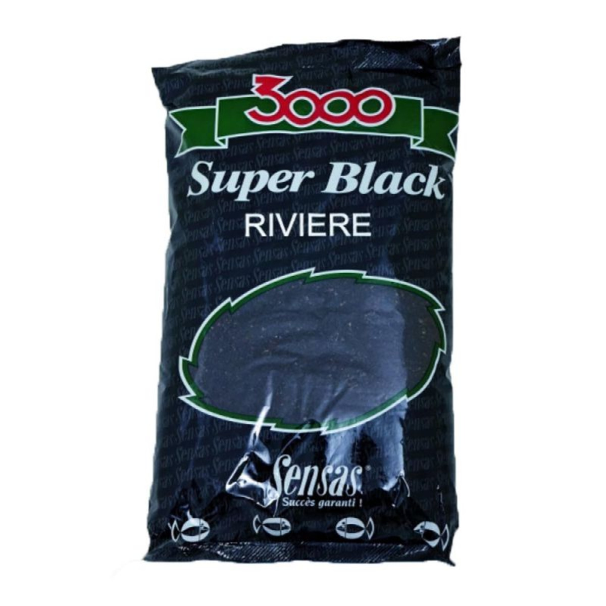 Sensas 3000 Super Black Riviere - 1 kg