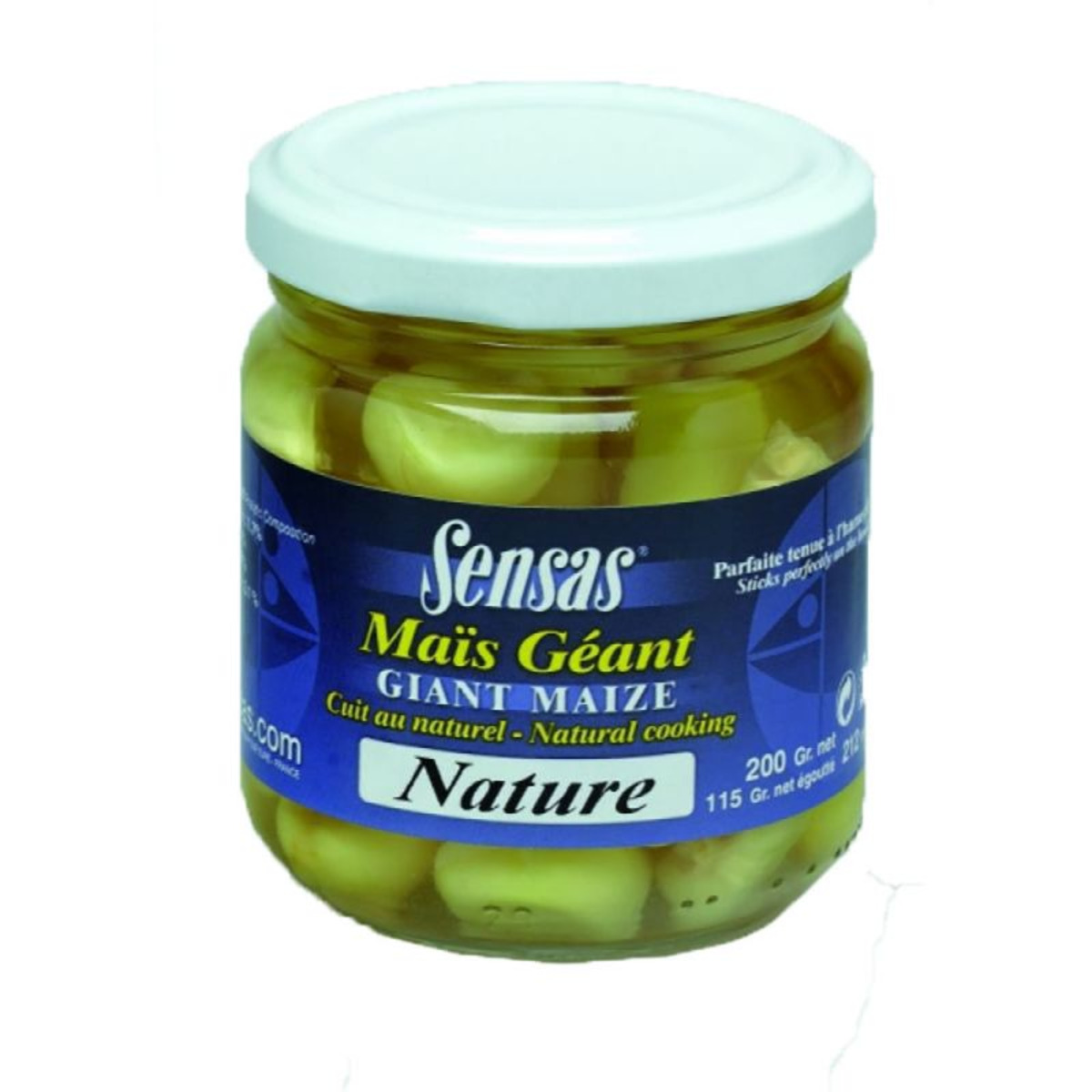Sensas Mais Geant - Natural - 212 ml - Pot Verre