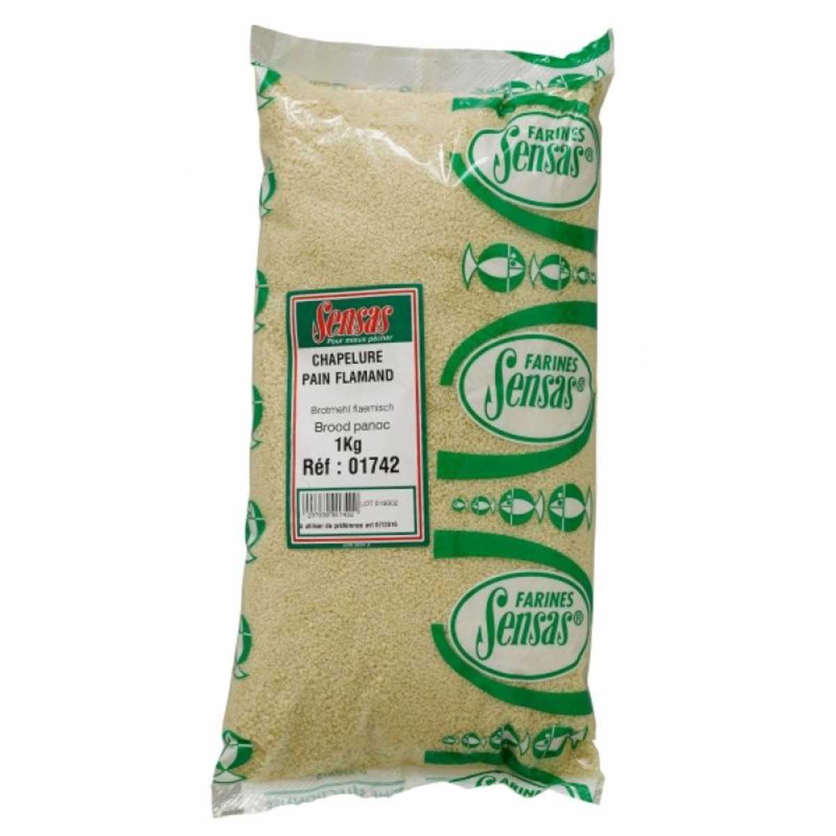Sensas Coarse Brown Bread Crumb - 1 kg