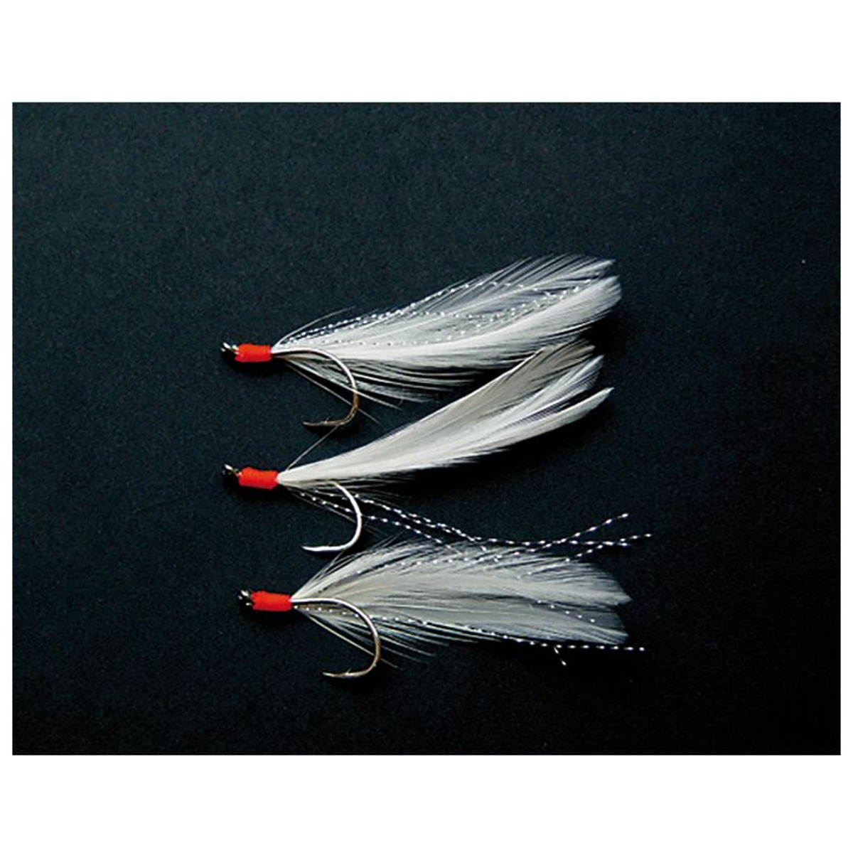 Shakespeare Mackerel Sabiki with Feathers -  Hook 3/0 - Colour  White     