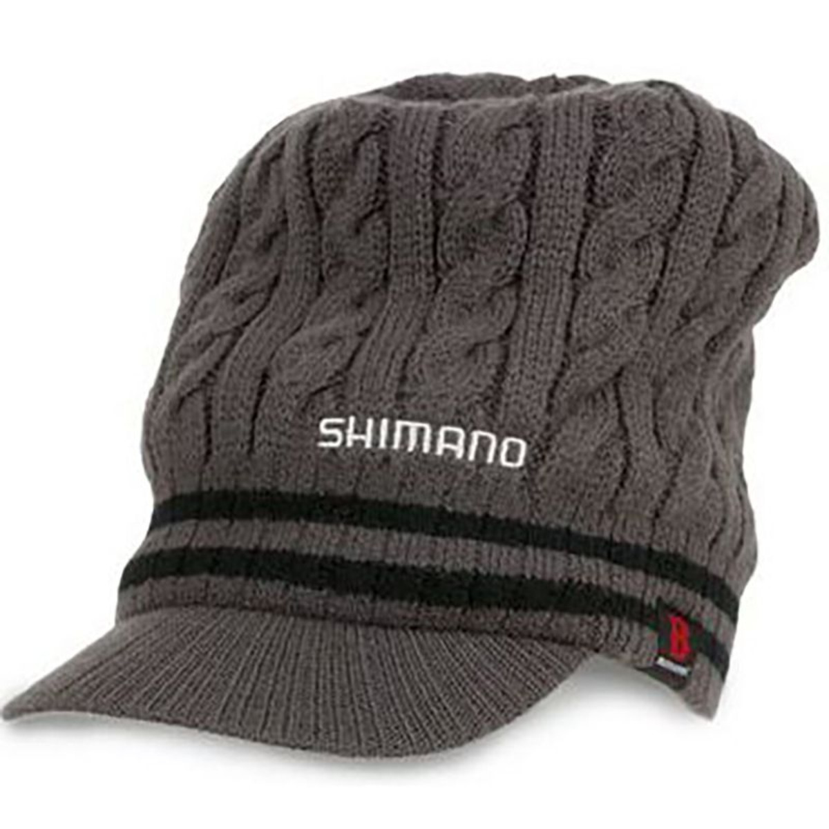 Shimano Breath Hyper Knit Cap with Visor - Black