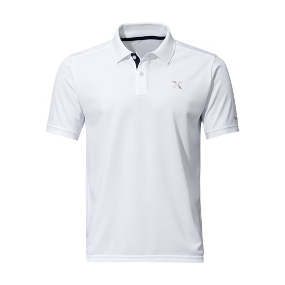 Shimano Polo T-shirt Xefo - M - White-Navy