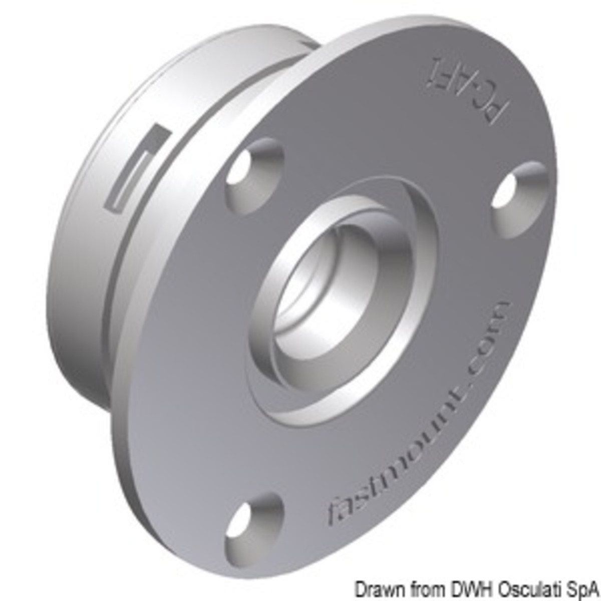 Système de fixation de panneau Fastmount standard - Femelle avec articulation centrale mobile