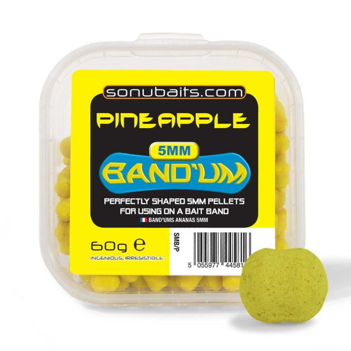 Sonubaits 5 mm Band´ums - 5 mm - 60 g - Ananas         
