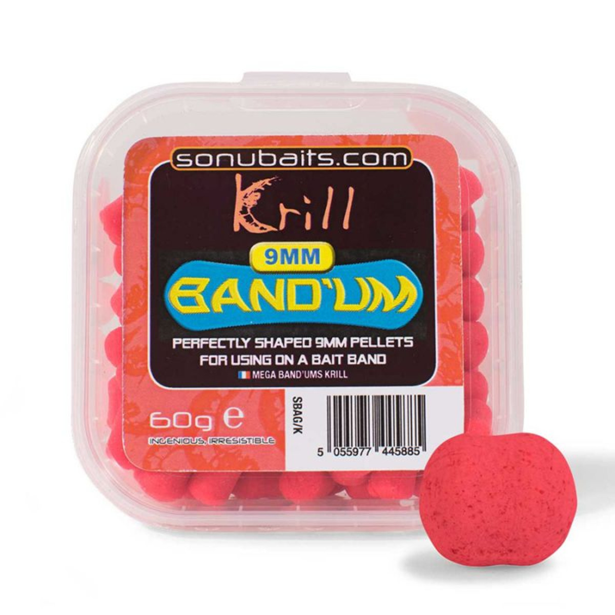 Sonubaits 9 mm Band´ums - 9 mm - 60 g - Krill