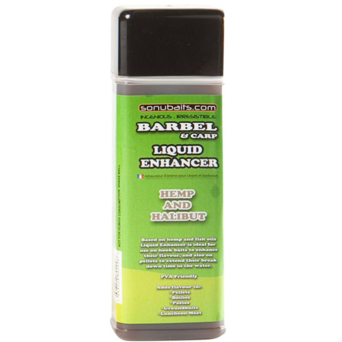 Sonubaits Barbel + Carp -  Chanvre  et Halibut - 250 ml      