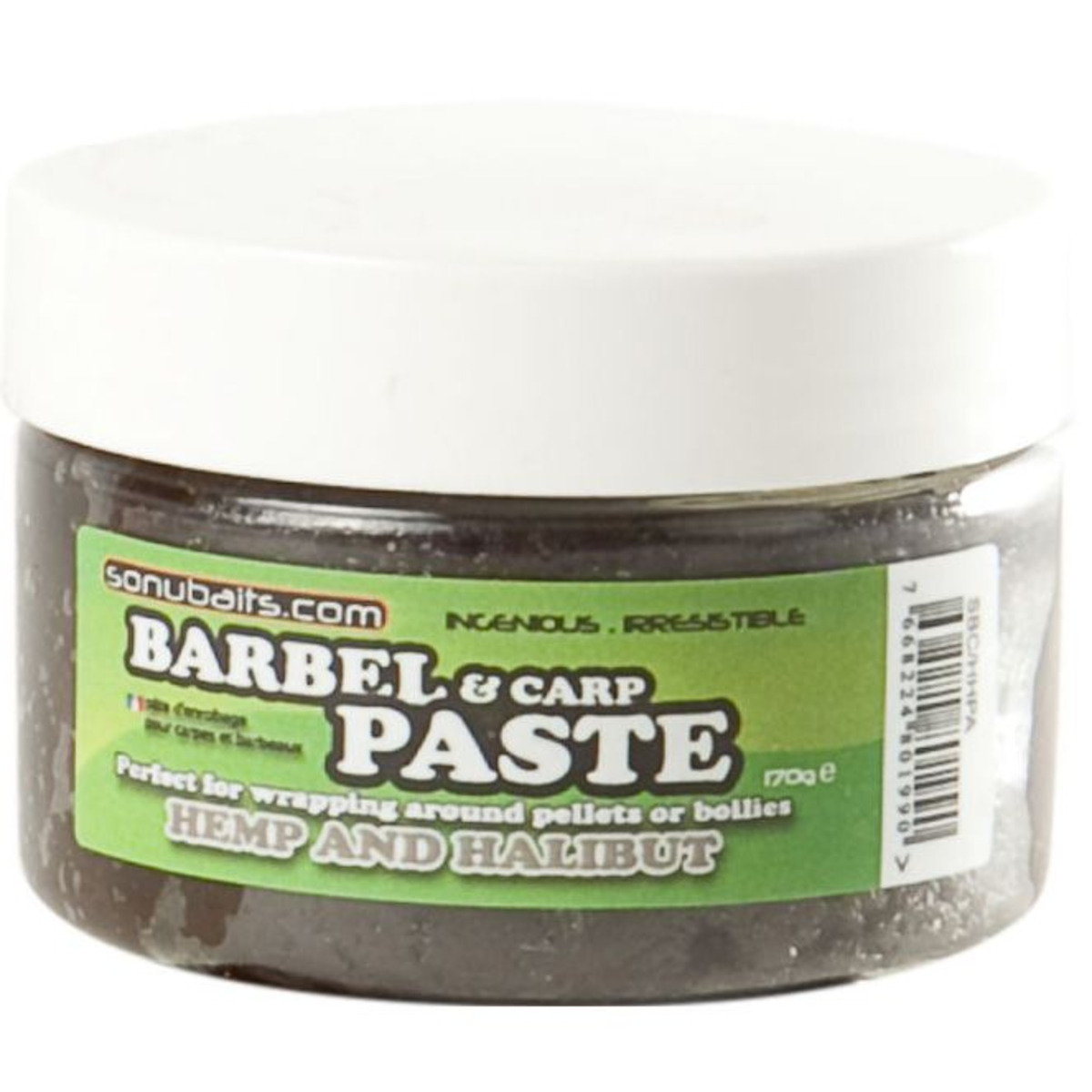 Sonubaits Barbel + Carp Paste - Hemp-Halibut - 170 g