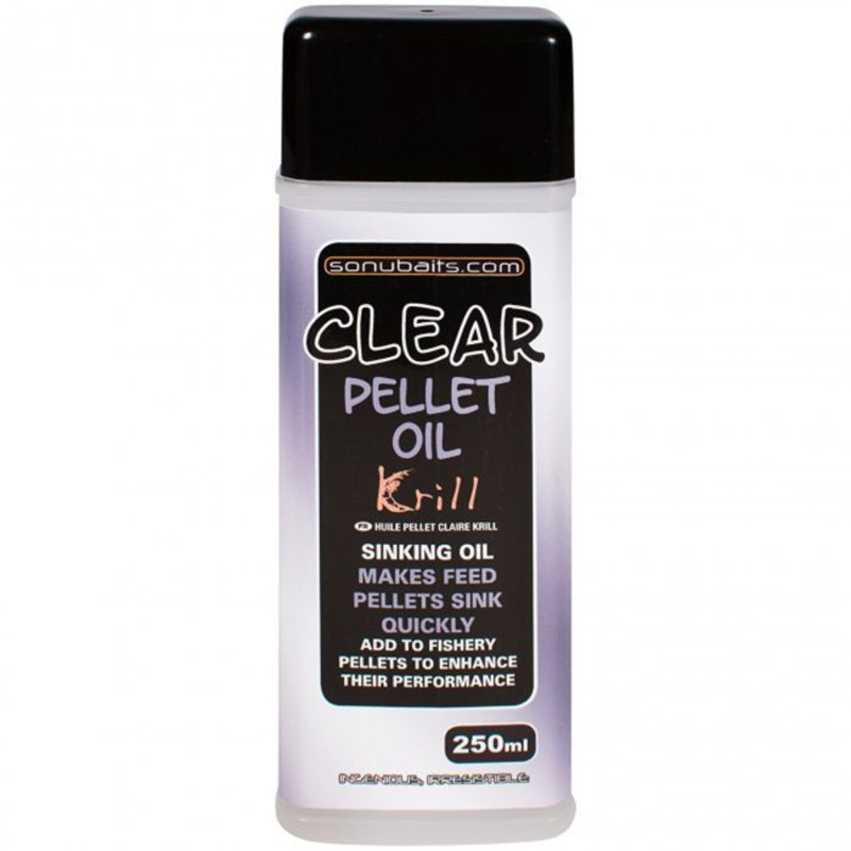 Sonubaits Clear Pellet Oil - Krill - 250 ml