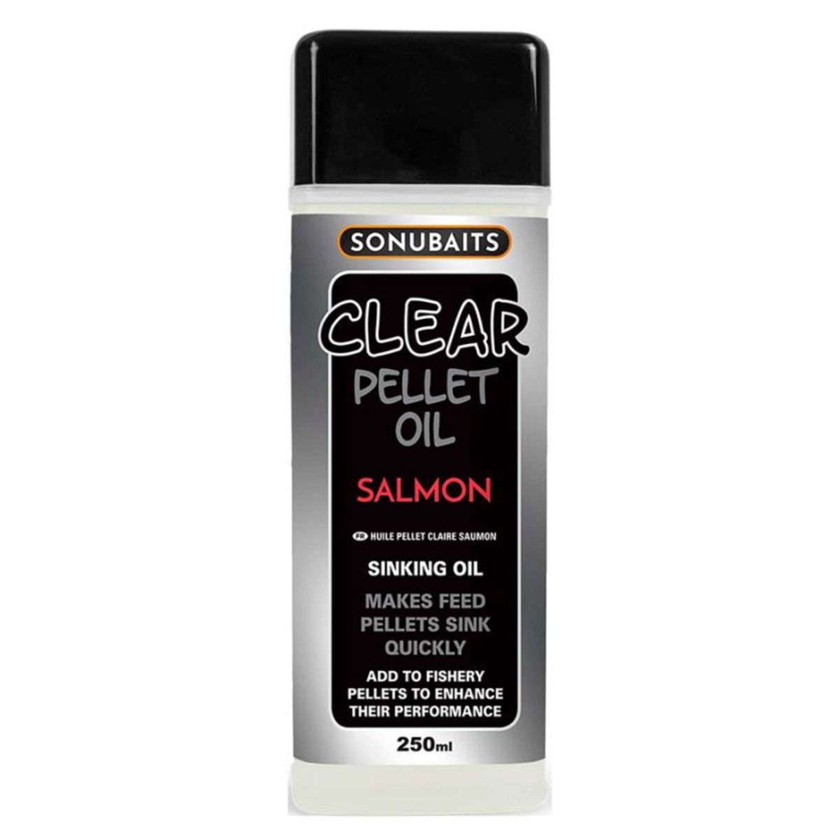 Sonubaits Clear Pellet Oil - Salmon - 250 ml