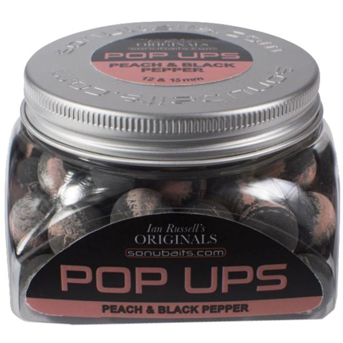 Sonubaits Ian Russell´s Original Pop Ups - Peach-Black Pepper - 55 g