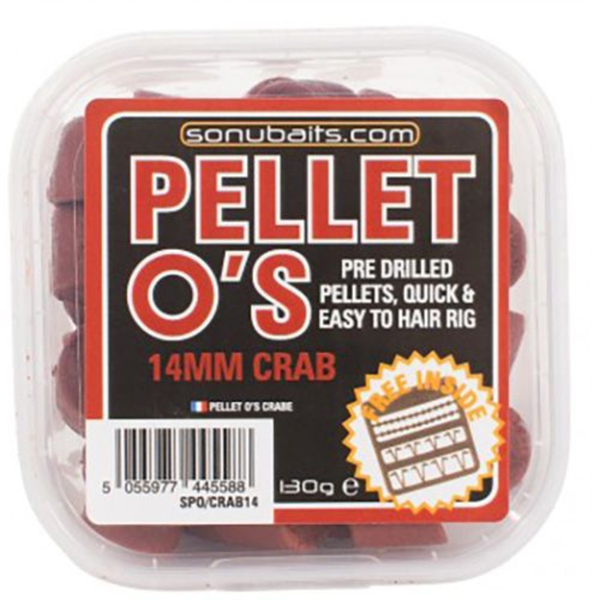 Sonubaits Pellet O´s - Crab - 14 mm - 130 g