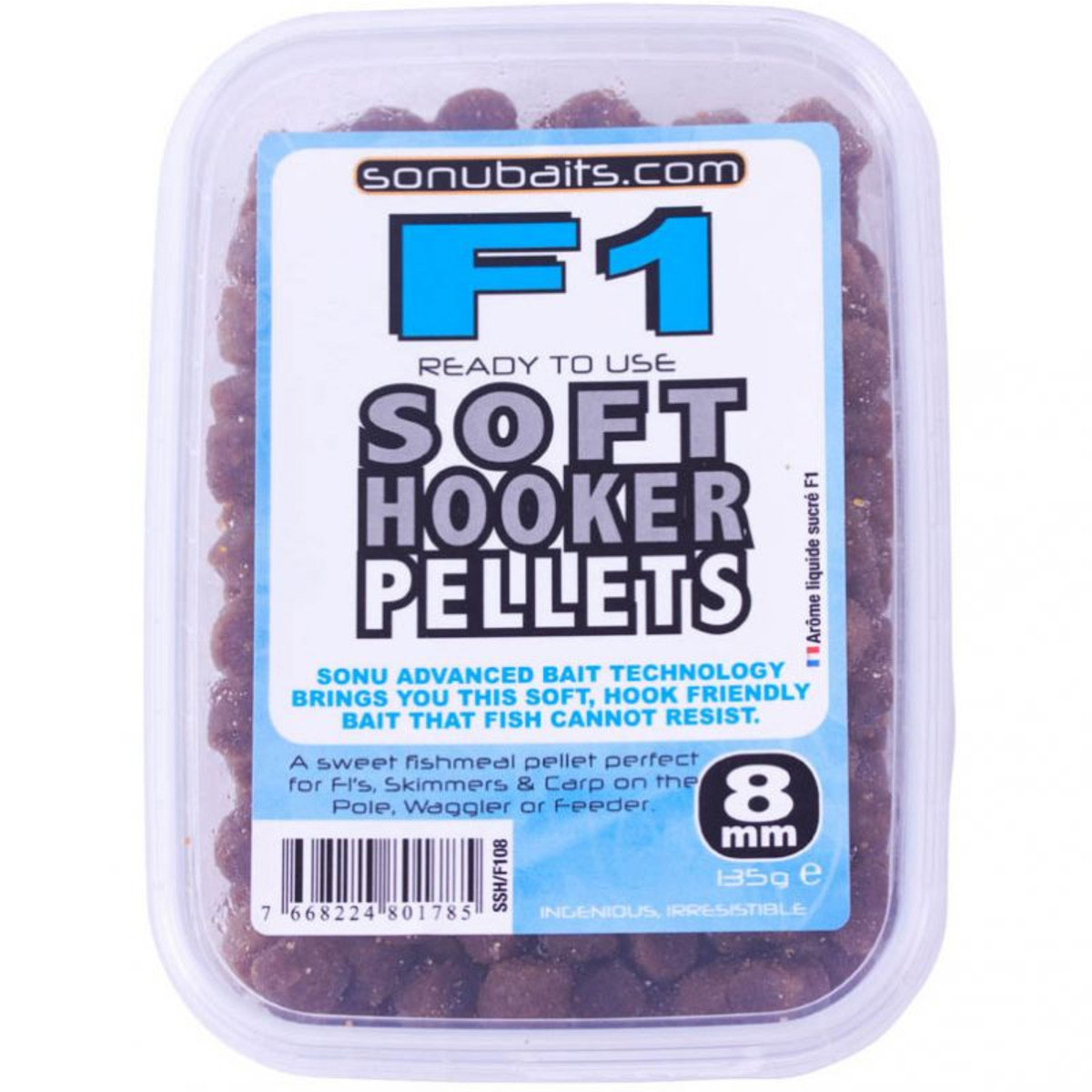 Sonubaits Soft Hooker Pellets F1 - 8 mm