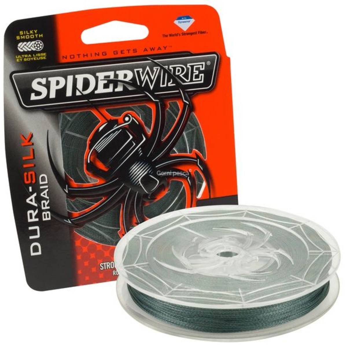 Spiderwire Dura Silk Green - 1800 m / 0,08 mm / 7,1 kg