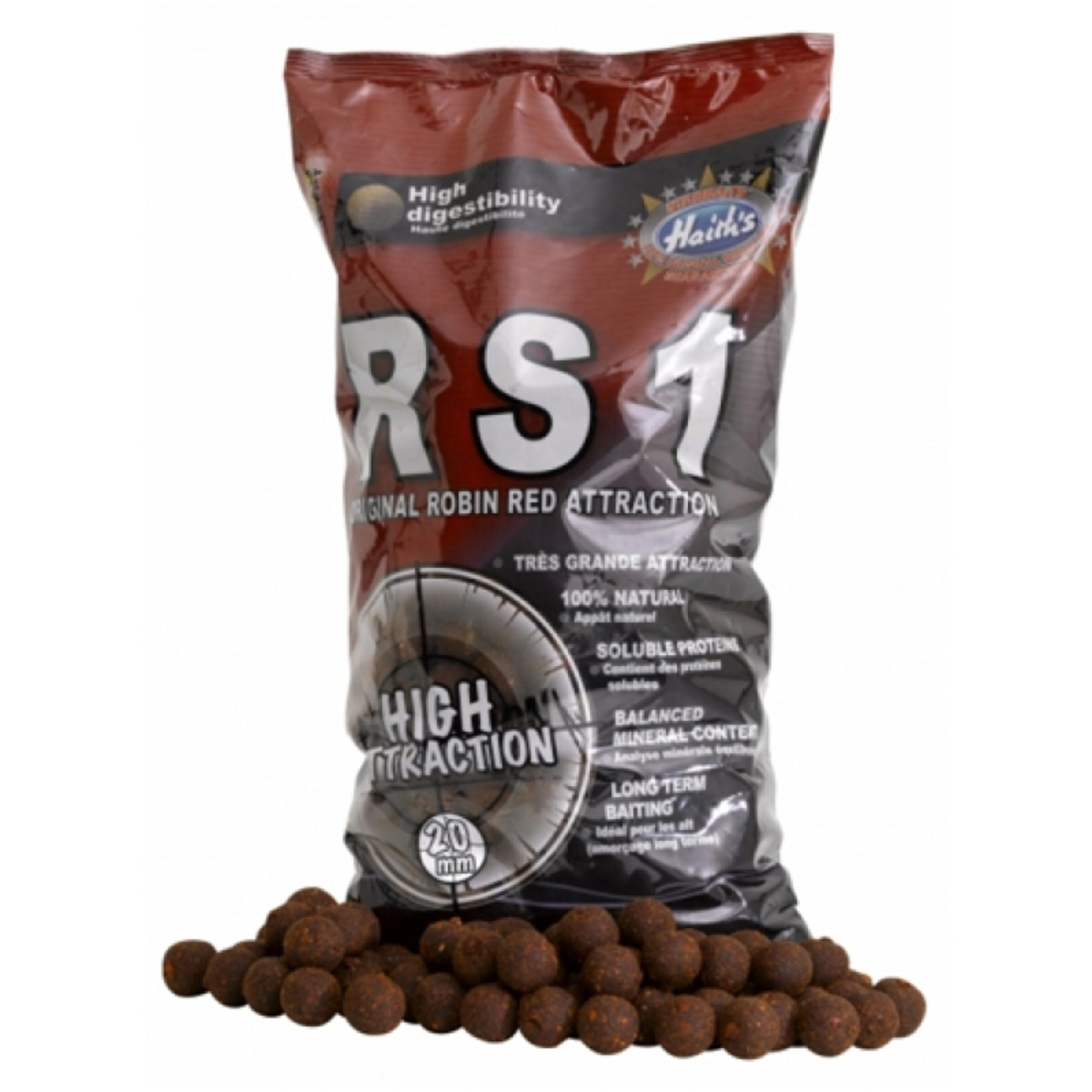 Starbaits Concept Boilies Rs1 - 20 mm  - 2,5 kg