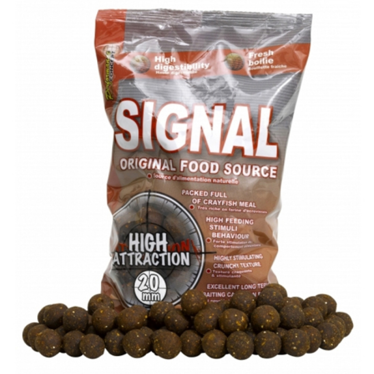 Starbaits Concept Boilies Signal - 20 mm  - 1 kg