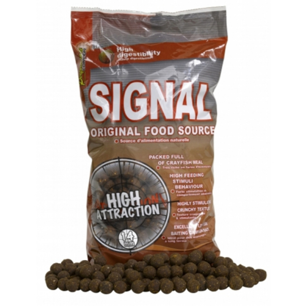 Starbaits Concept Boilies Signal - 14 mm  - 2,5 kg